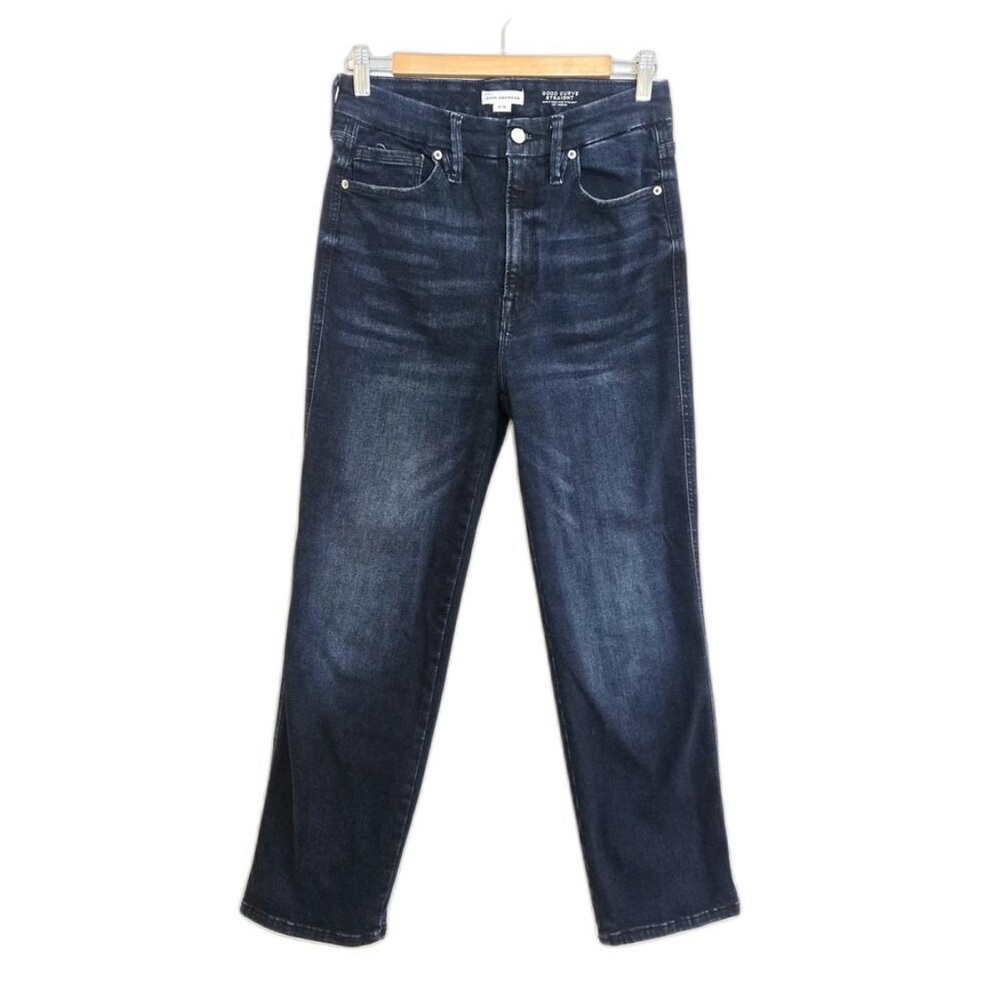 Good American Always Fits Good Straight Curve Jeans Size 6-12